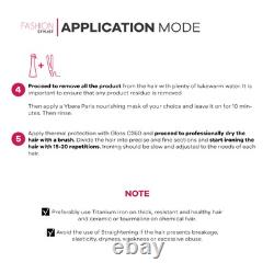 Traitement Lissant à la Kératine Cream pour Cheveux par le Styliste de Mode Smooth System