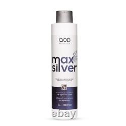 Traitement Qod Pro Max Argent 1000ml Traitement à la Kératine Brésilienne