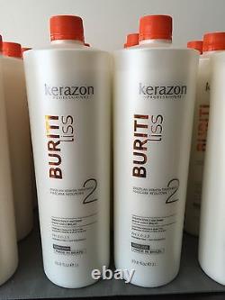 Traitement à la Kératine Brésilienne Queratina Keratina KERAZON 34oz