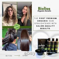Traitement à la kératine brésilienne Complexe BIOLISS 10,6 oz 300 ml Orga