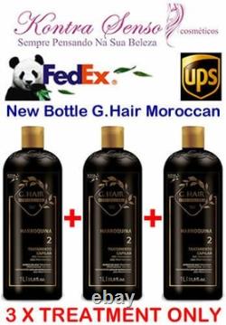 Traitement à la kératine brésilienne Masque 3 Litre uniquement. Expédition Fedex incluse.