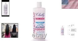 Traitement à la kératine brésilienne pour cheveux secs en formule liquide