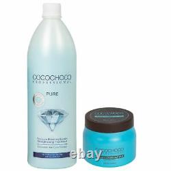 Traitement à la kératine pure COCOCHOCO 1000ml + Masque Cocochoco 500ml
