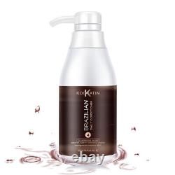 Traitement brésilien à la kératine Ensemble shampooing après-shampooing quotidien 300ml Kooratin