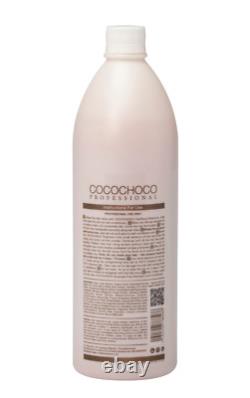 Traitement capillaire à la kératine COCOCHOCO Original pour cheveux foncés + shampooing pré-traitement