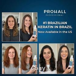 Traitement capillaire à la kératine brésilienne 10,1 oz, complexe de brushing sans formaldéhyde, lissage