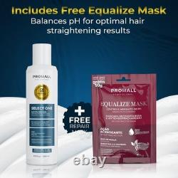 Traitement capillaire à la kératine brésilienne 10,1 oz, complexe de brushing sans formaldéhyde, lissage