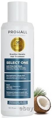 Traitement capillaire à la kératine brésilienne 10,1 oz, complexe de brushing sans formaldéhyde, lisse