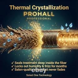 Traitement capillaire à la kératine brésilienne 10,1 oz, complexe de brushing sans formaldéhyde, lisse