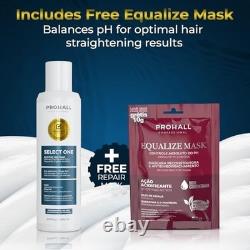 Traitement capillaire à la kératine brésilienne 10,1 oz, complexe de brushing sans formaldéhyde, lisse