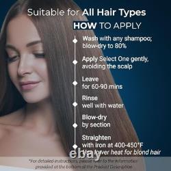 Traitement capillaire à la kératine brésilienne 10,1 oz, complexe de brushing sans formaldéhyde, lisse
