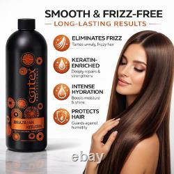 Traitement capillaire à la kératine brésilienne Cortex Professional restaure et lisse les cheveux coa