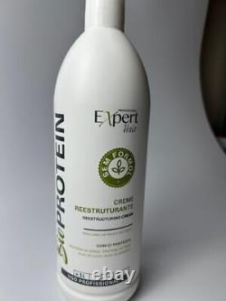 Traitement capillaire à la kératine brésilienne biologique Expert Hair Bio Protein 1kg/35.3 oz.