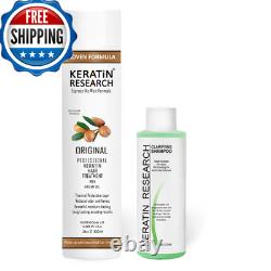 Traitement capillaire brésilien à la kératine Premium Avancé Keratin Research