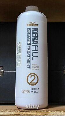 Traitement capillaire reconstituant à la kératine Kerafill 1000ml / 33.8 fl. Oz