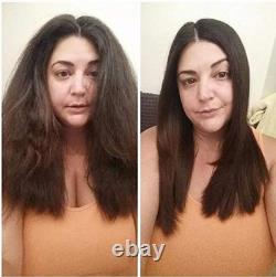 Traitement de Lissage à la Kératine Brésilienne Gold Label Fonctionne sur Tous les Types de Cheveux