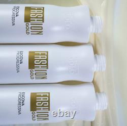 Traitement de lissage brésilien Fashion Gold, traitement à la kératine, lissage, raideur 500g