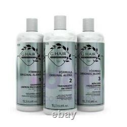 Traitement de lissage et de lissage de kératine brésilienne allemande pour cheveux 4 G 12 x 34oz