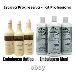 Traitement de lissage et de lissage de kératine brésilienne allemande pour cheveux 4 G 12 x 34oz