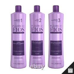 Traitement lissant professionnel Cadiveu Plastica dos Fios – kit 1 de 34 oz