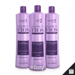 Traitement lissant professionnel Cadiveu Plastica dos Fios – kit 1 de 34 oz