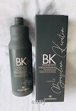 Traitement progressif de luxe à la kératine brésilienne Ecosmetics 1 L (33,8 fl. OZ)