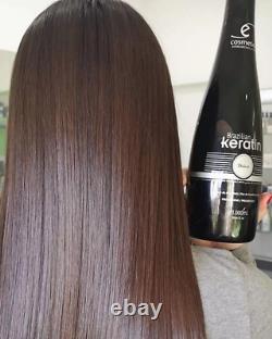 Traitement progressif de luxe à la kératine brésilienne eCosmetics 1 L (33,8 fl. OZ)