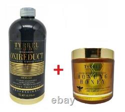Tyrrel Oxiréduct 33,8 Oz Kératine Brush Blowout 1lt + Honung Honey Masque 500g