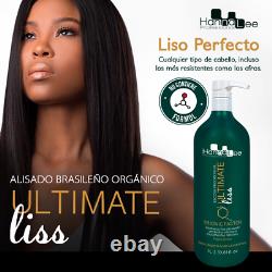 Ultimate Liss Hanna Lee Traitement Progressif Des Cheveux Kératin Brésilien 1l