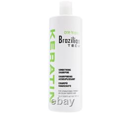 Un Seul Shampooing Lissant Keratin Tech Brésilien Suavizante, 33,8 Fl. Oz