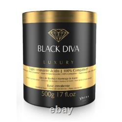 Ybera Black Diva Base Émolliente 500 g Acide de Relaxation